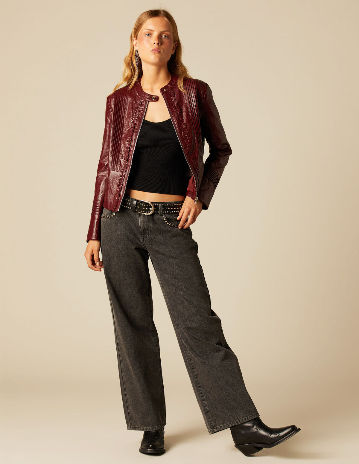MAROON JACKET