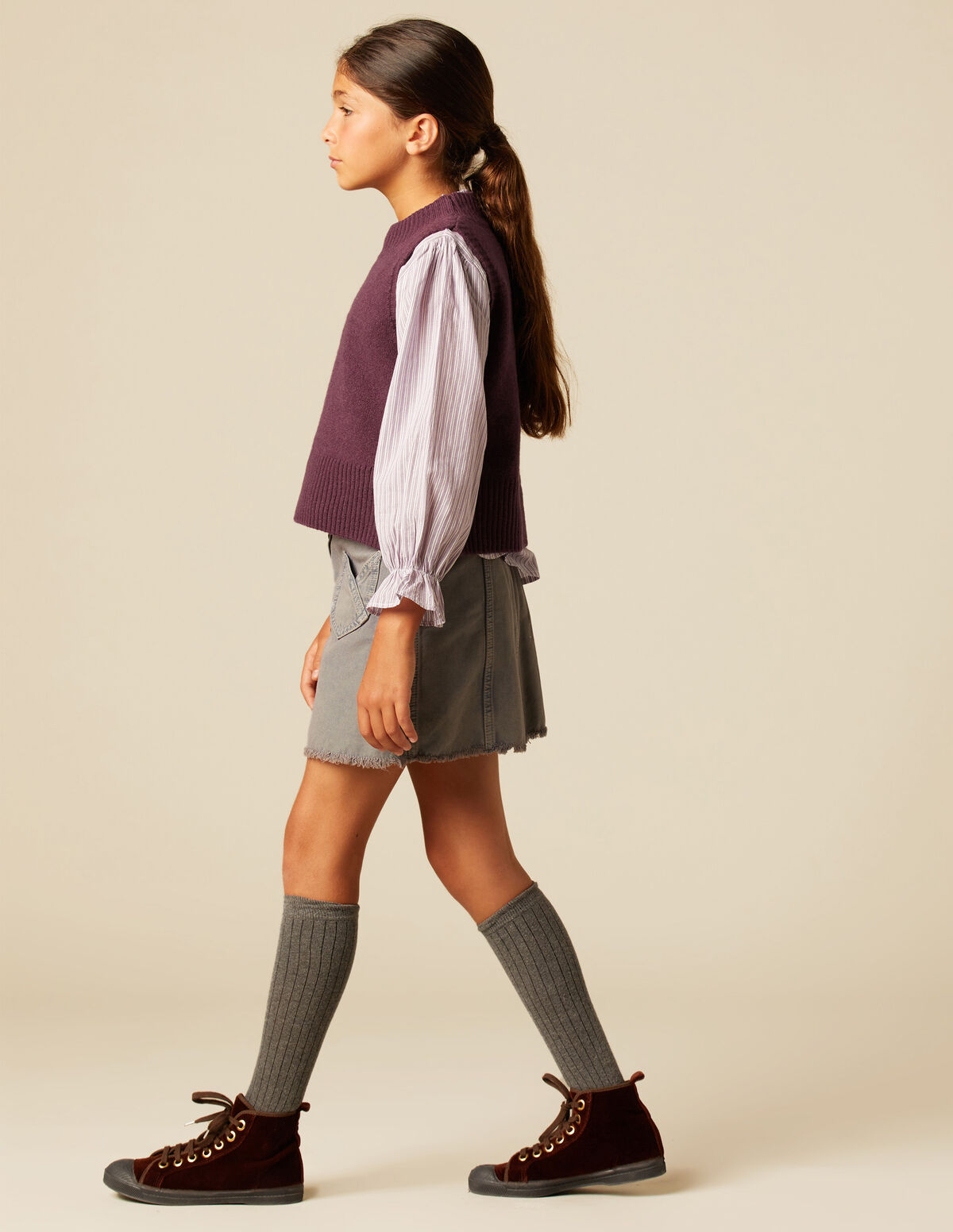 GREY WAISTCOAT