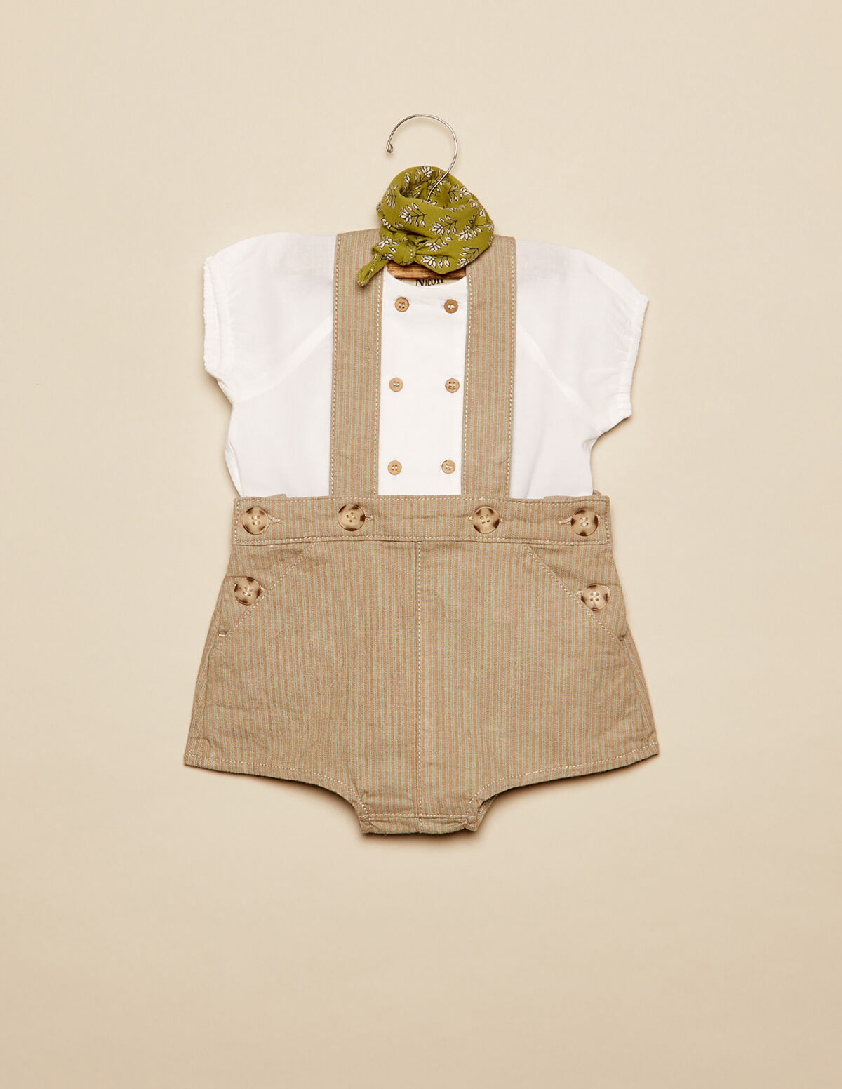 PANTALÓN FRANCÉS WALNUT RAYA GRIS