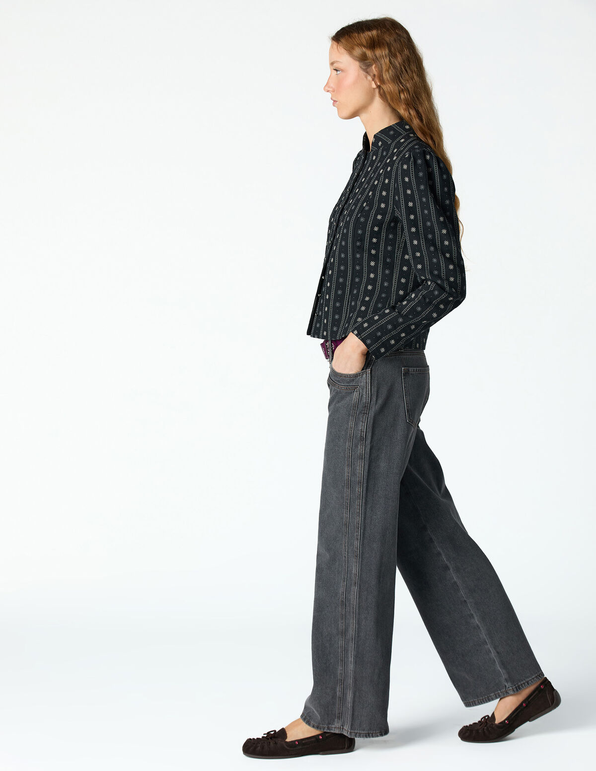 ANTHRACITE DOUBLE STITCH JEANS