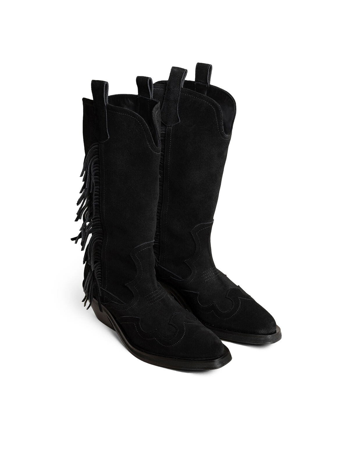 FRINGED COWBOY BOOTS