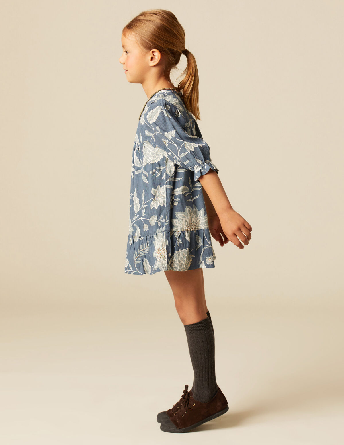 ROBE INDI BLEUE