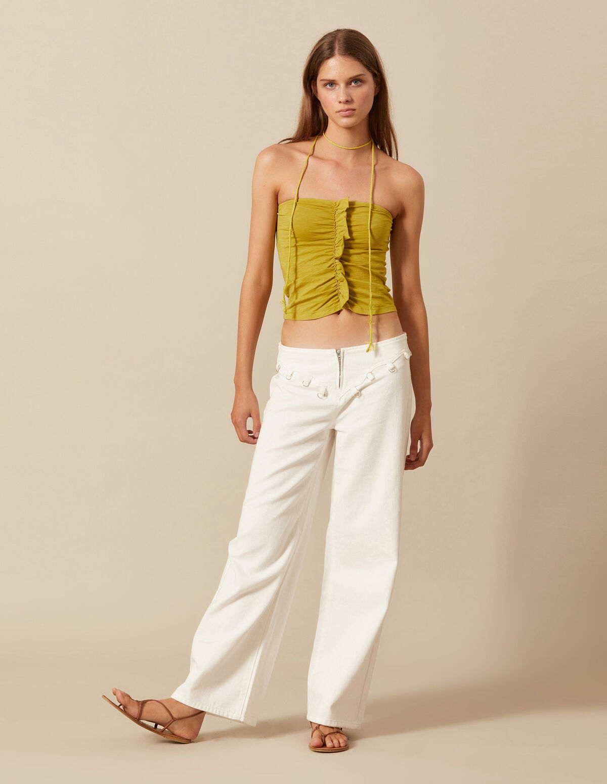 PANTALÓN NN CANESÚ BLANCO