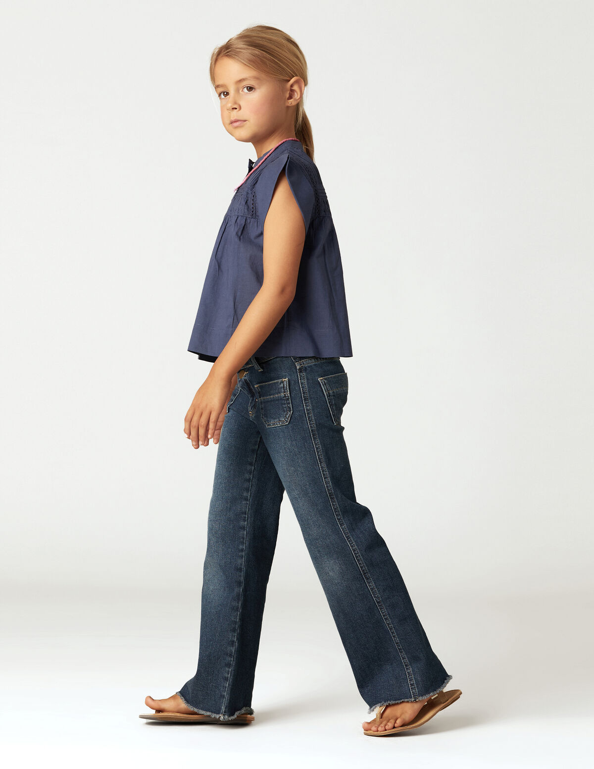 PANTALON POCHES JEAN