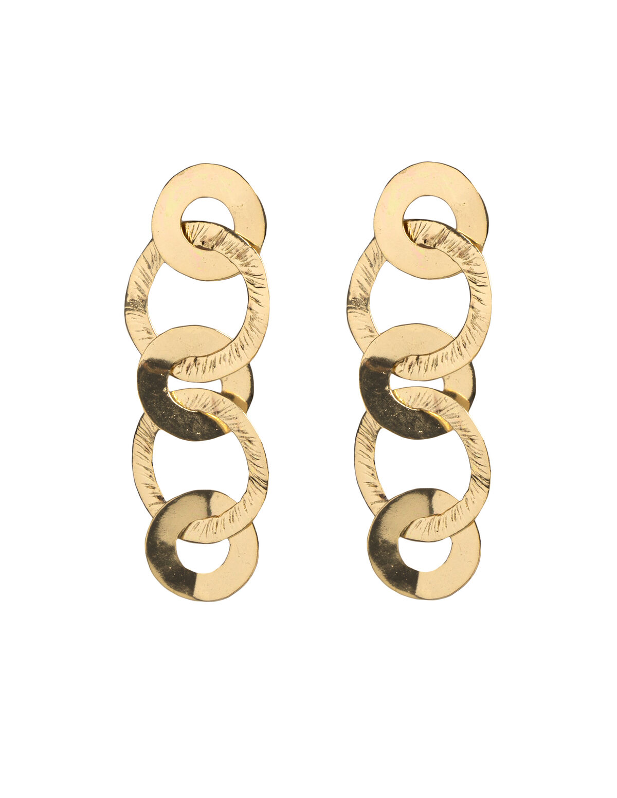 GOLD CIRCLES EARRINGS