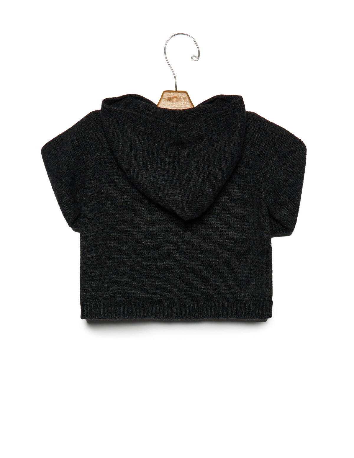 VESTE CAPUCHE ANTHRACITE