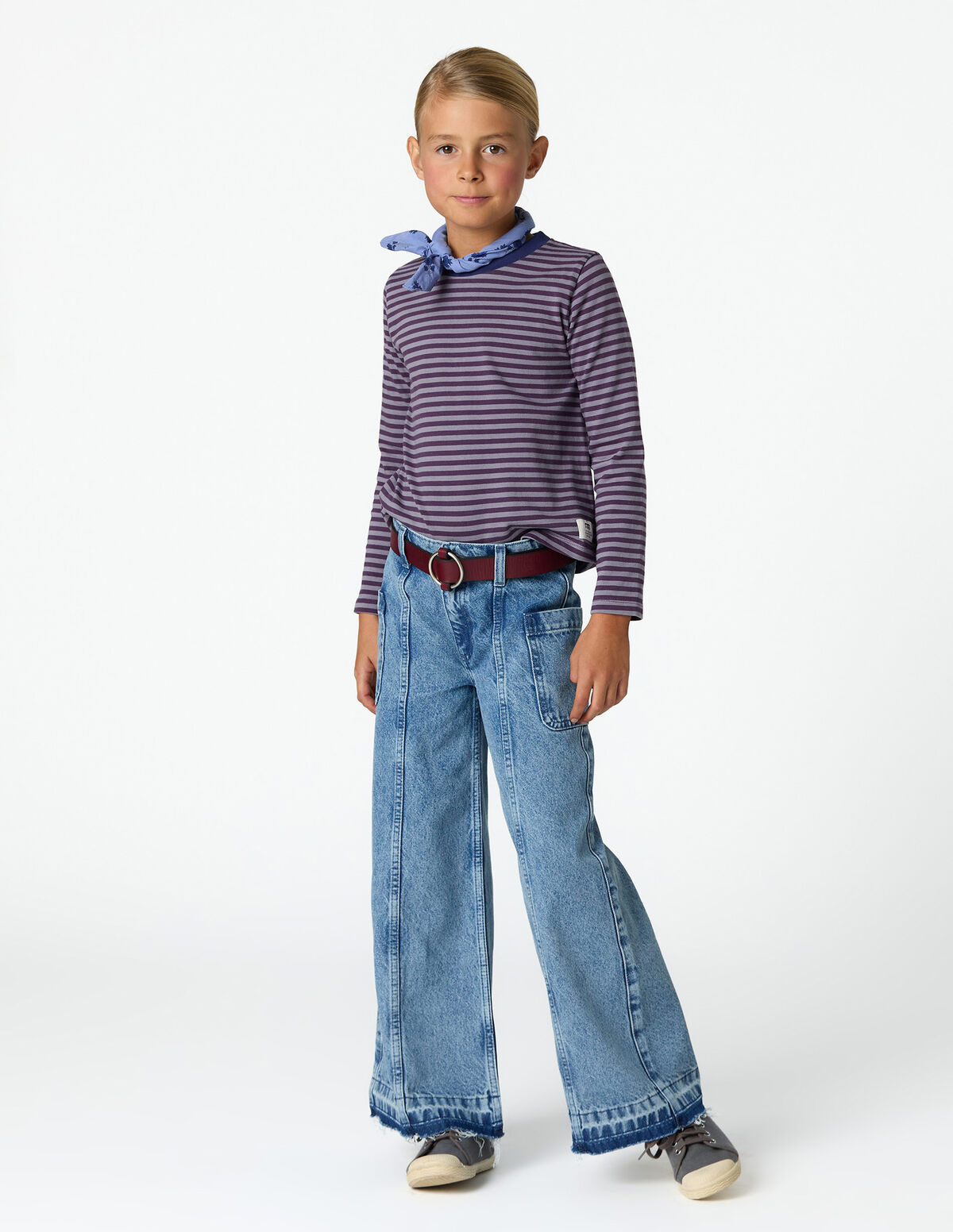 JEANS DESFIADAS AZUL