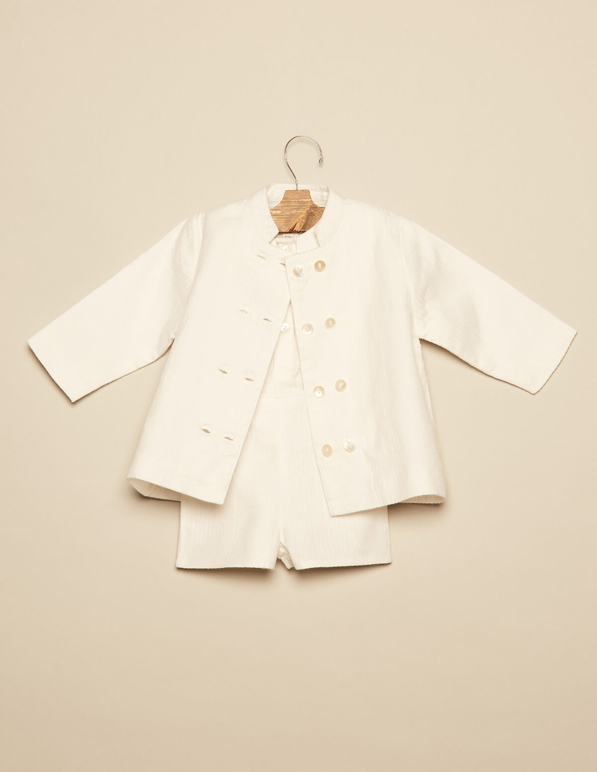CONJUNTO PIQUÉ BLANCO