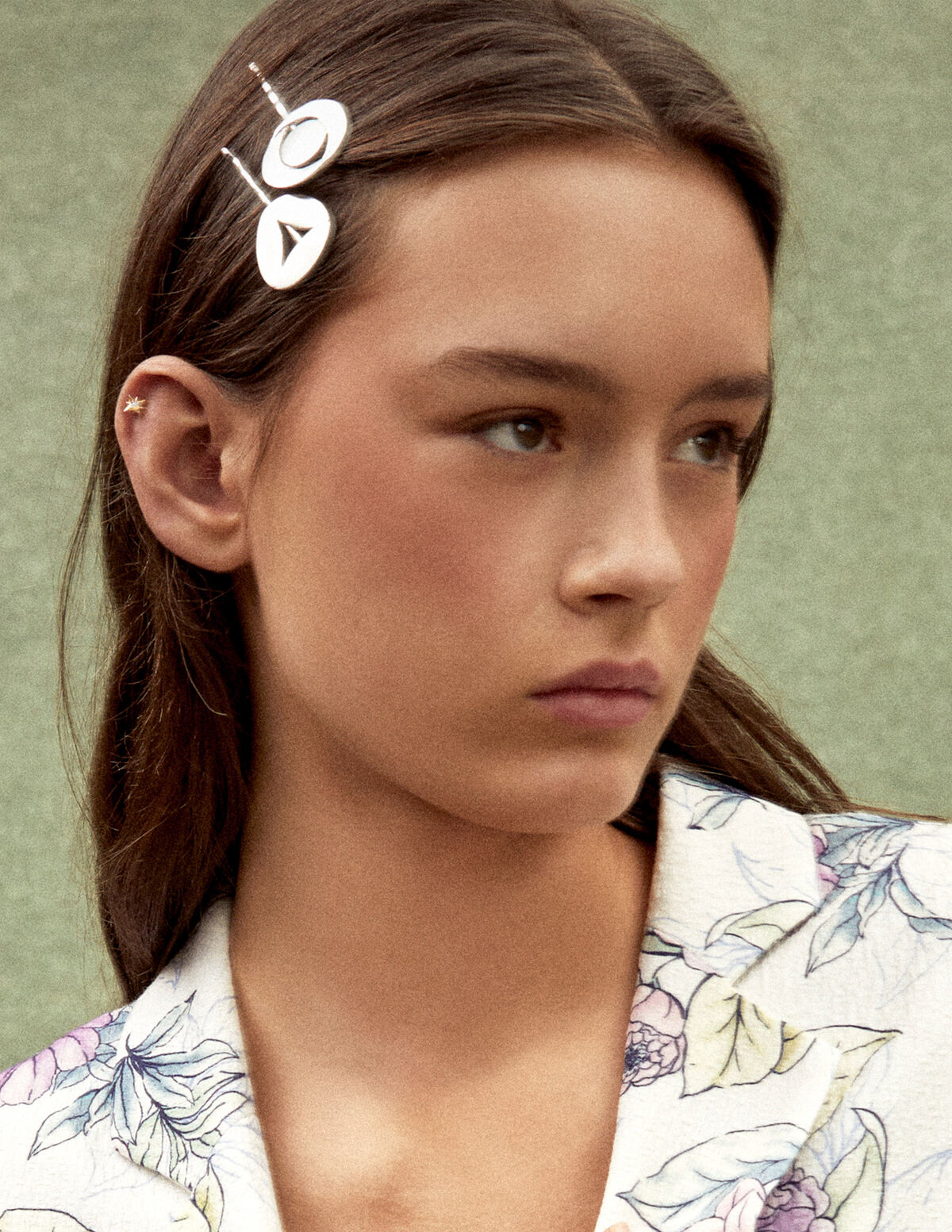 GOLDEN MOON HAIR CLIP