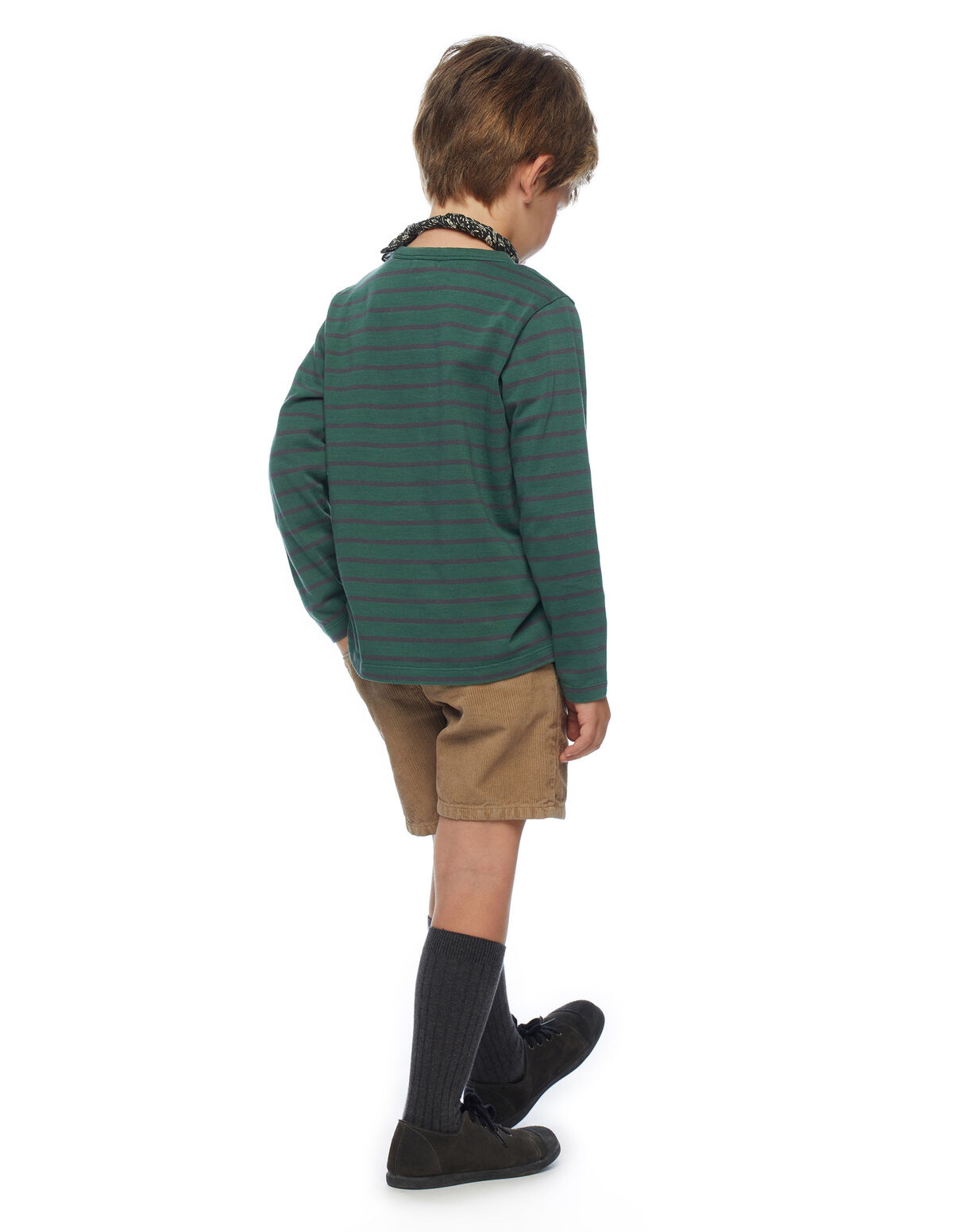 BLUE STRIPED T-SHIRT