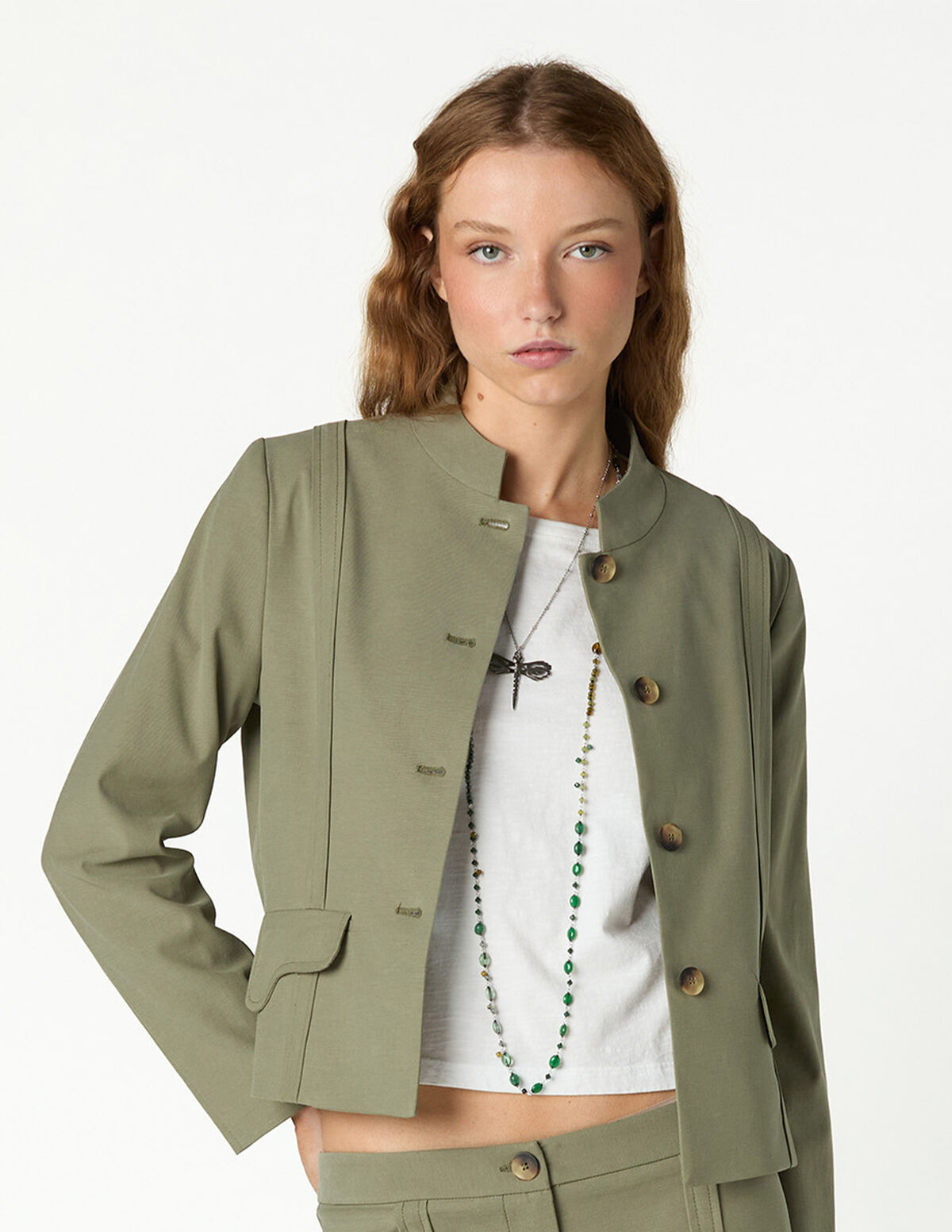BLAZER SADDLE KHAKI