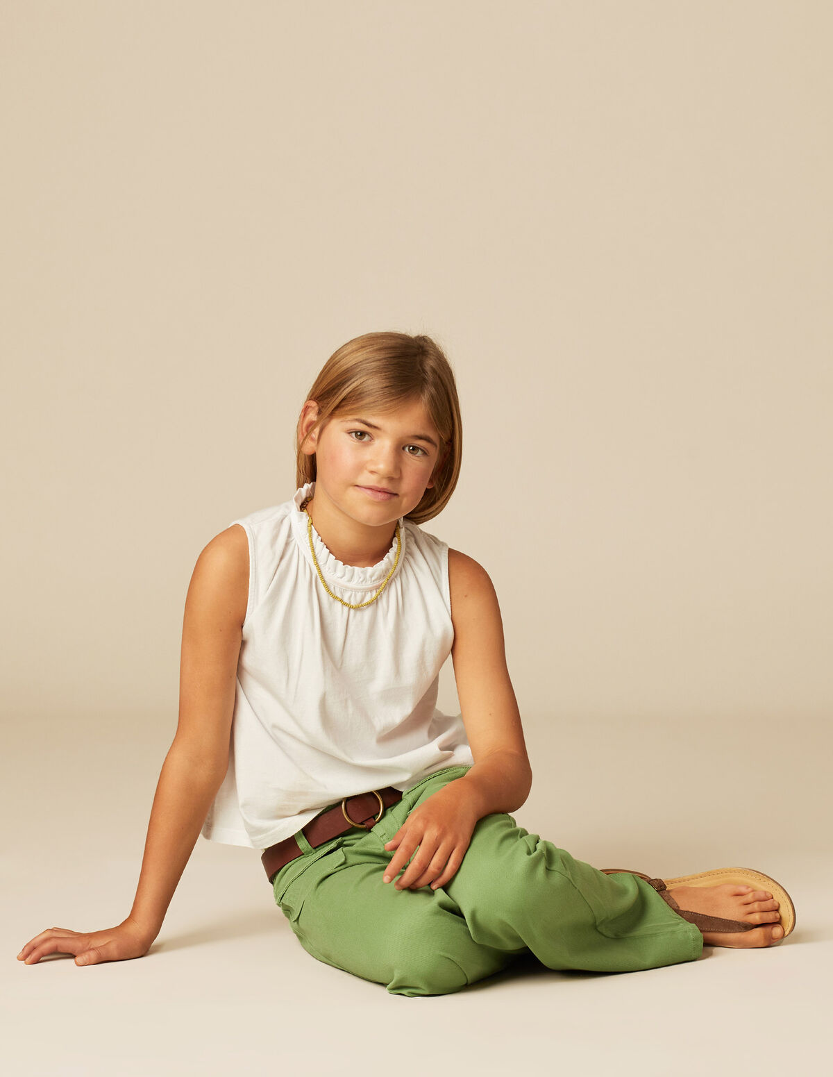 GREEN TROUSER WITH POCKETS