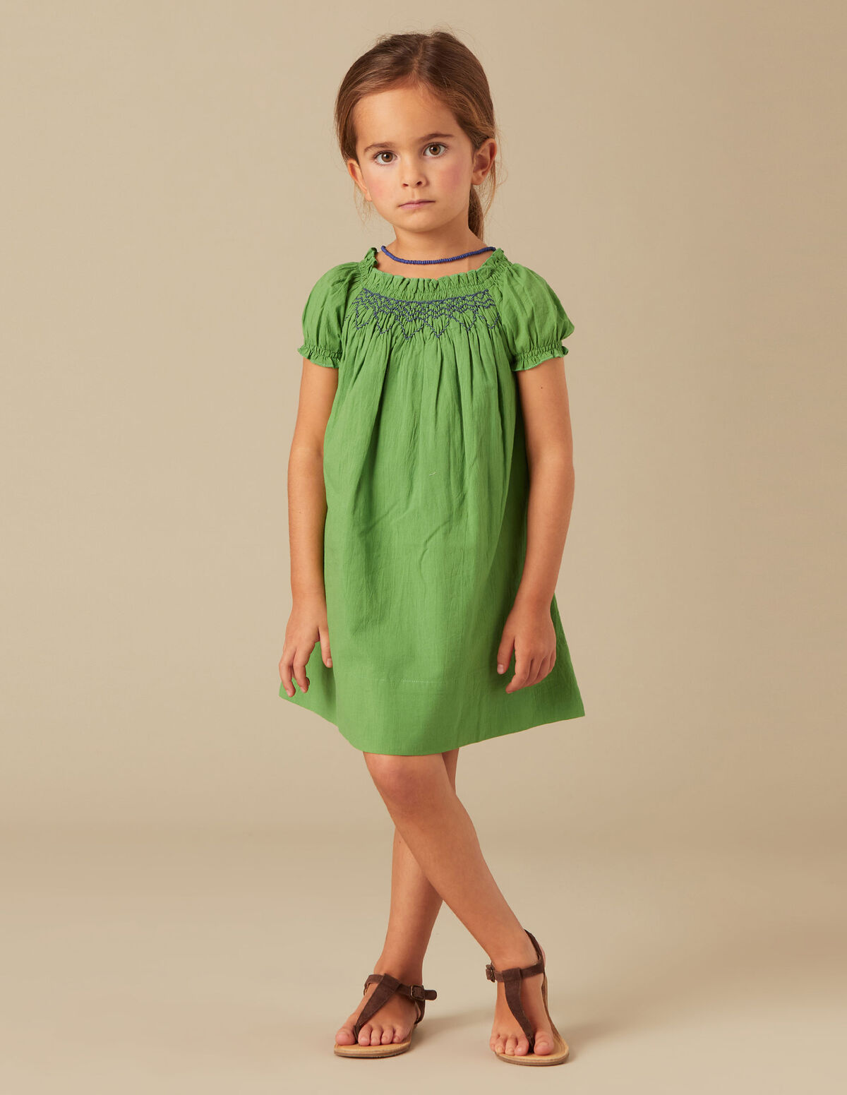 VESTIDO AZUL NIDOS