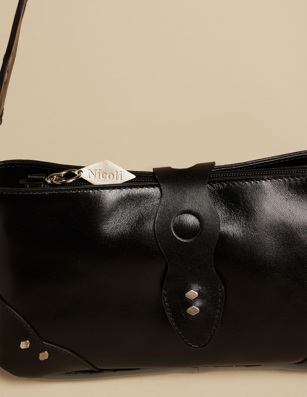 BOLSO RETRO SERRAJE MARRÓN