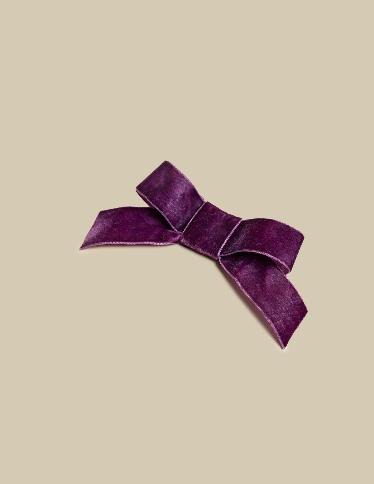 LAÇO GRANDE DE VELUDO AMETHYSTE