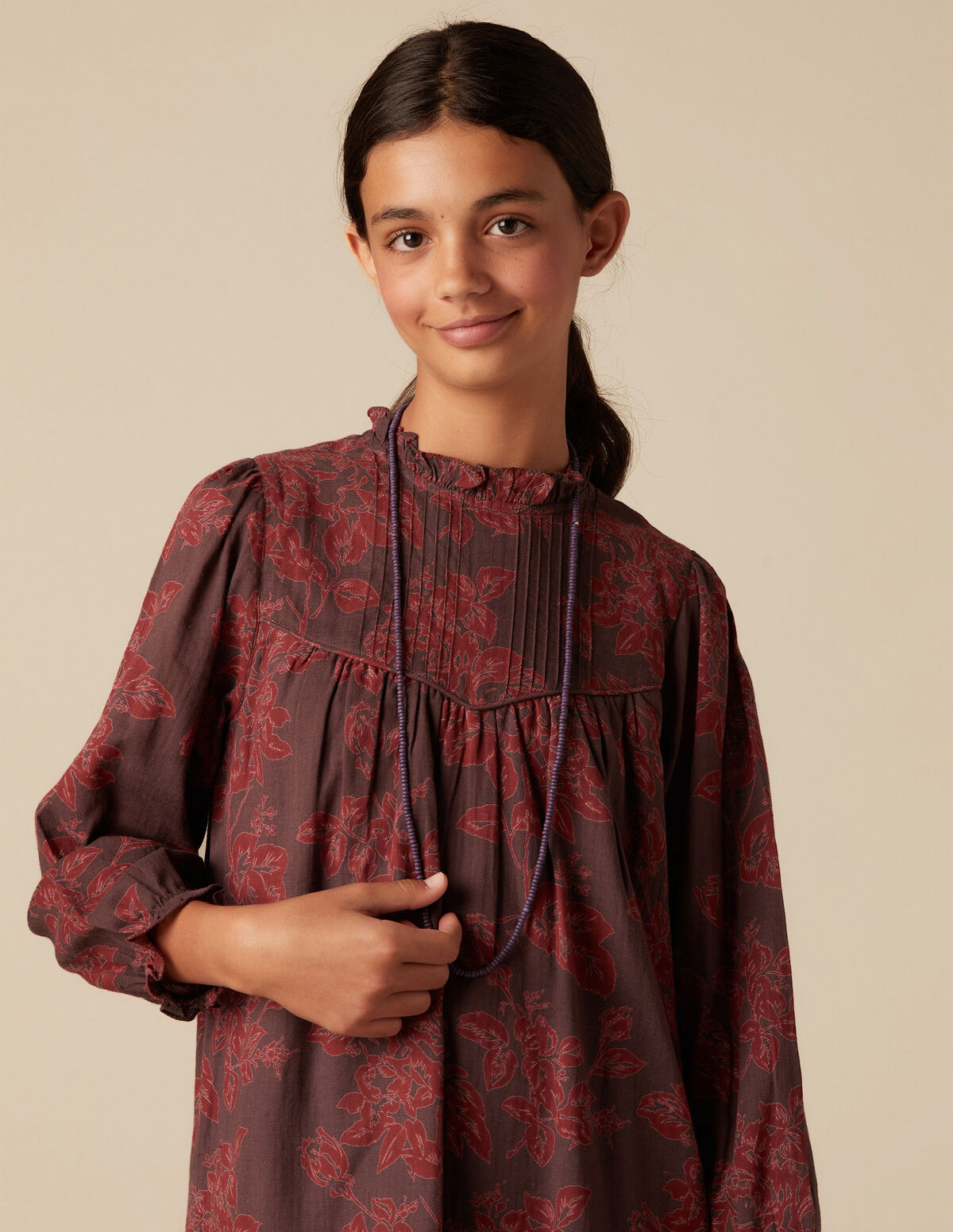 VESTIDO CONTRASTE ANTRACITE