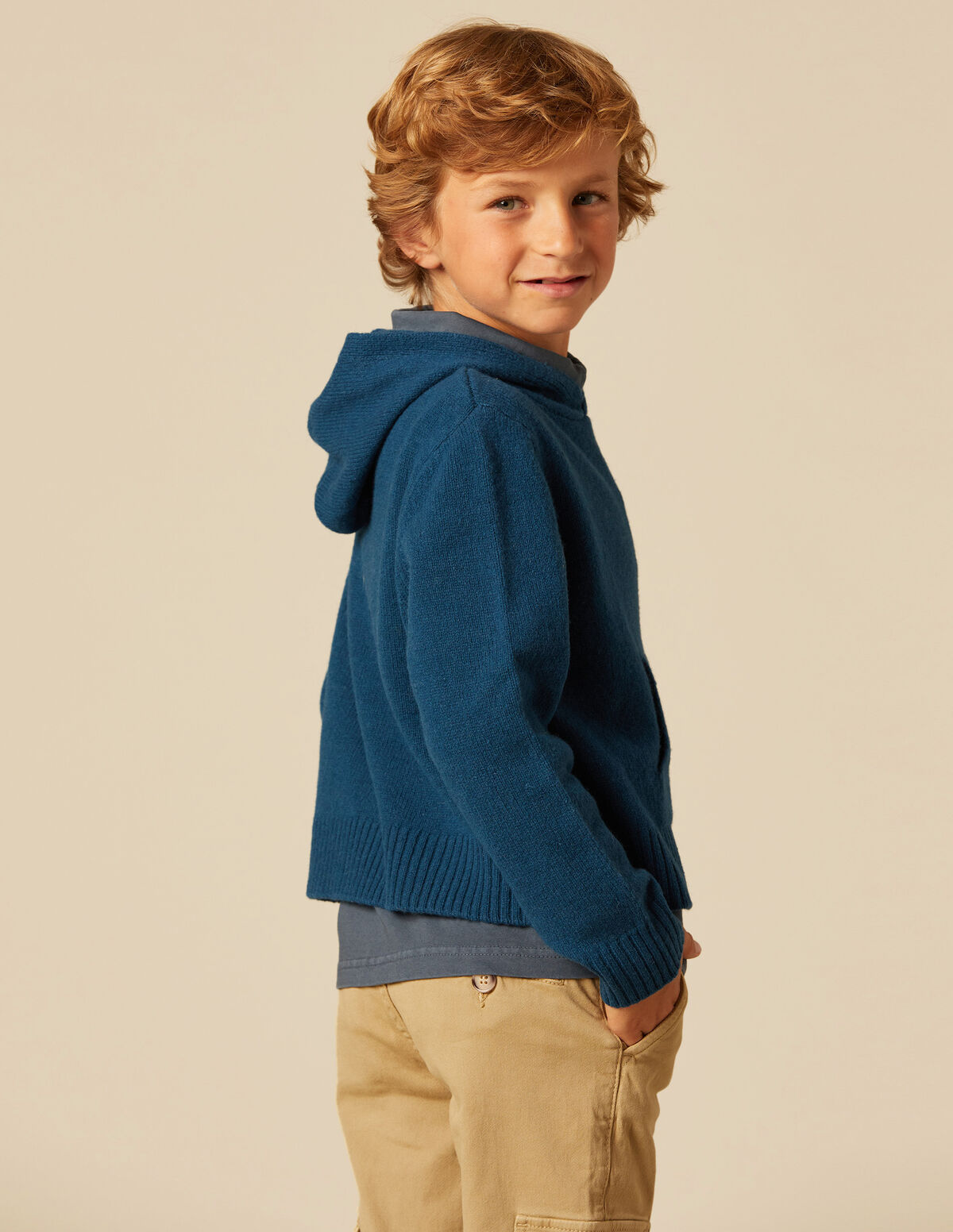 SPACE BLUE HOODIE JUMPER