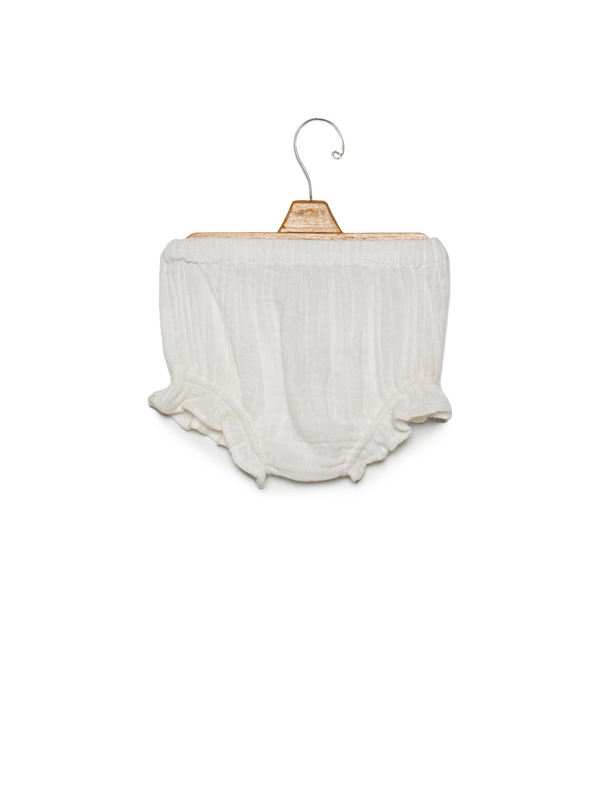 Bloomer à volants blanc