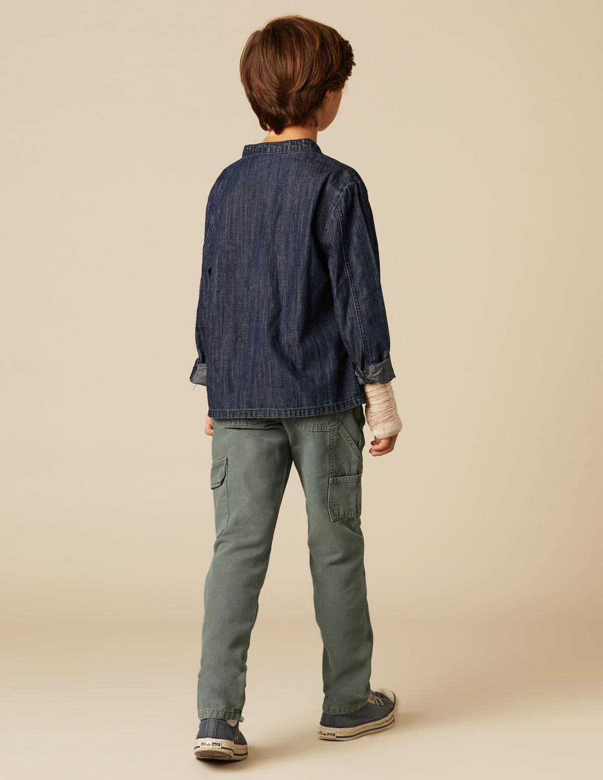 BLUE DENIM SHIRT