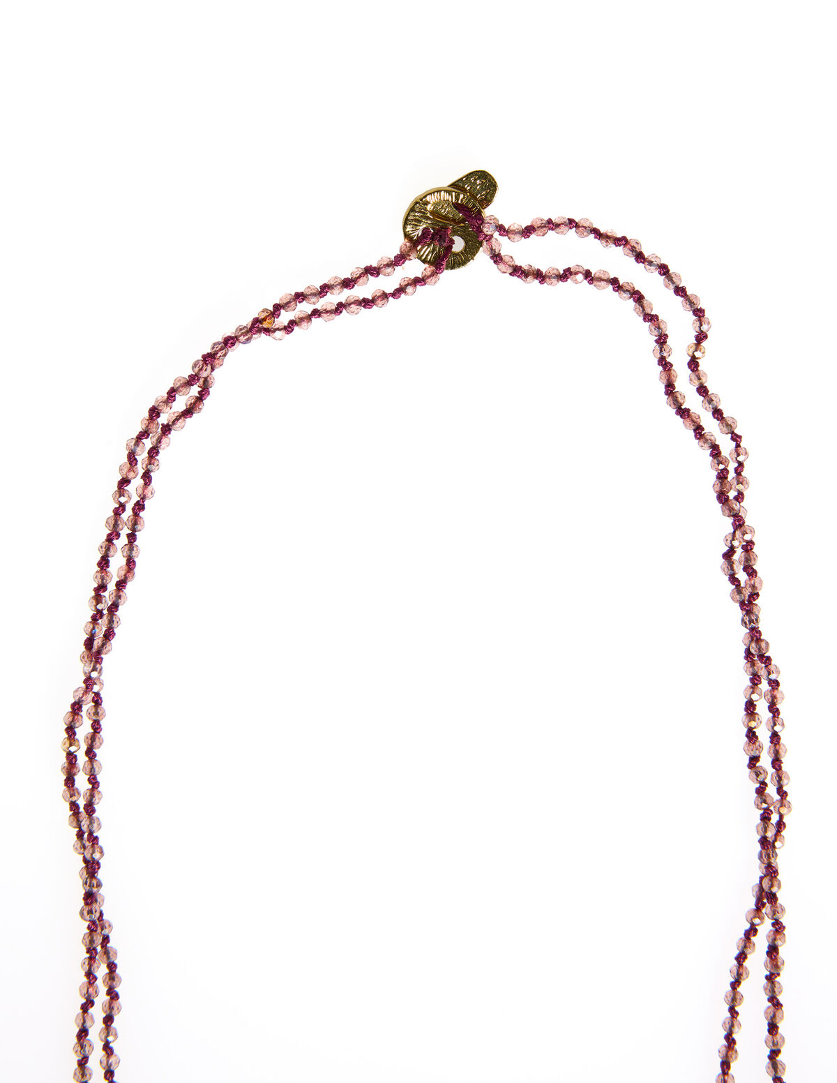 COLAR LARGO BEADS AMBAR