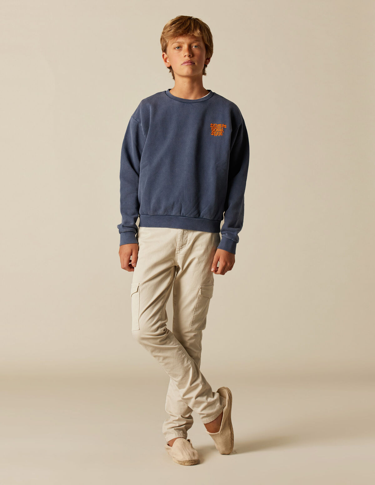 BLUE SKATE SWEATSHIRT