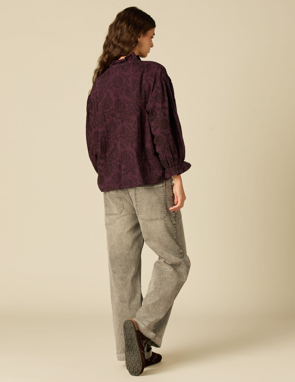 AMETHYST FLORAL SHIRT