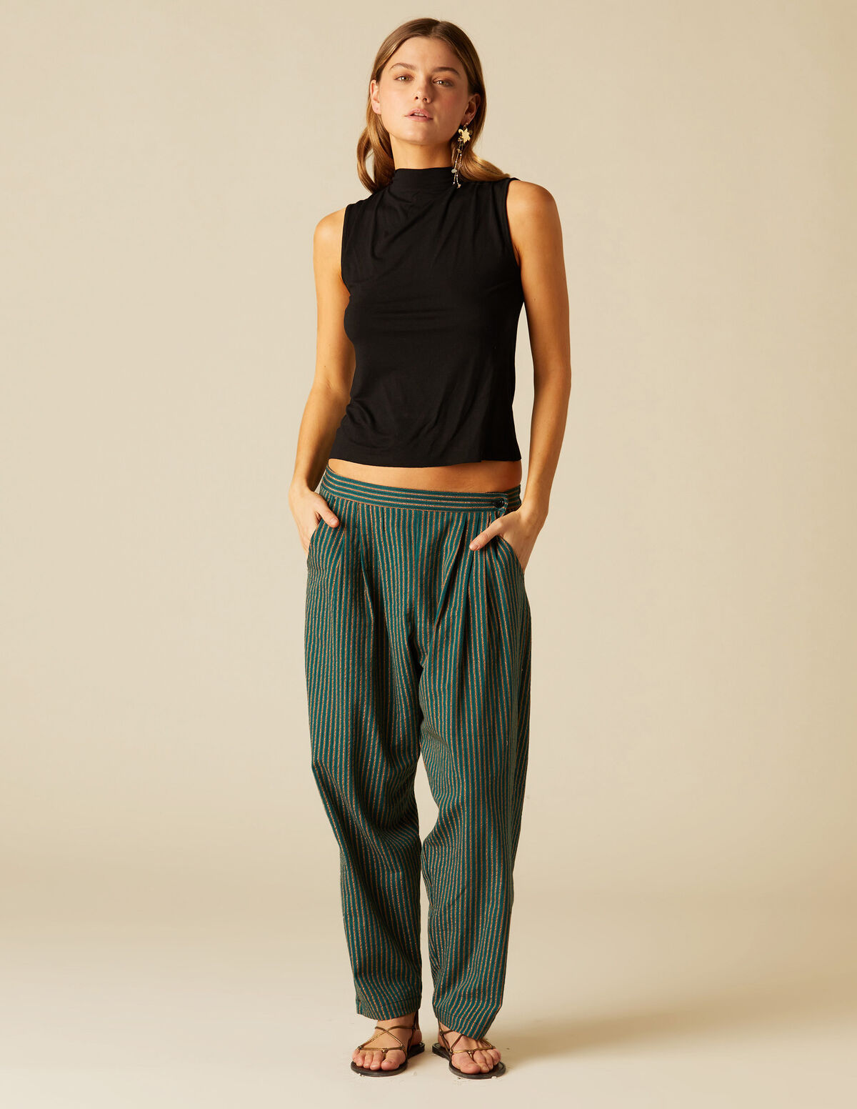PANTALÓN VINTAGE RAYAS