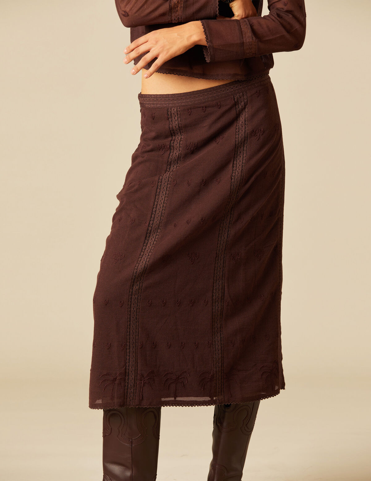 MOOR LACE SKIRT