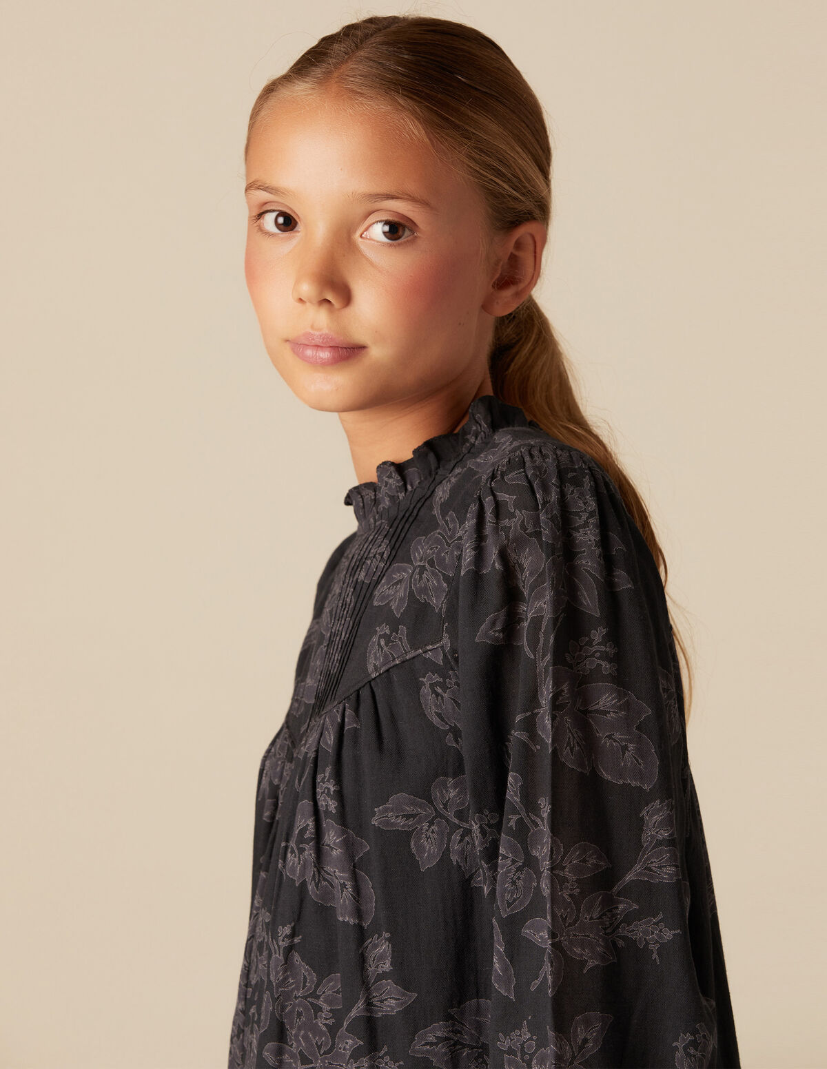 VESTIDO CONTRASTE ANTRACITE