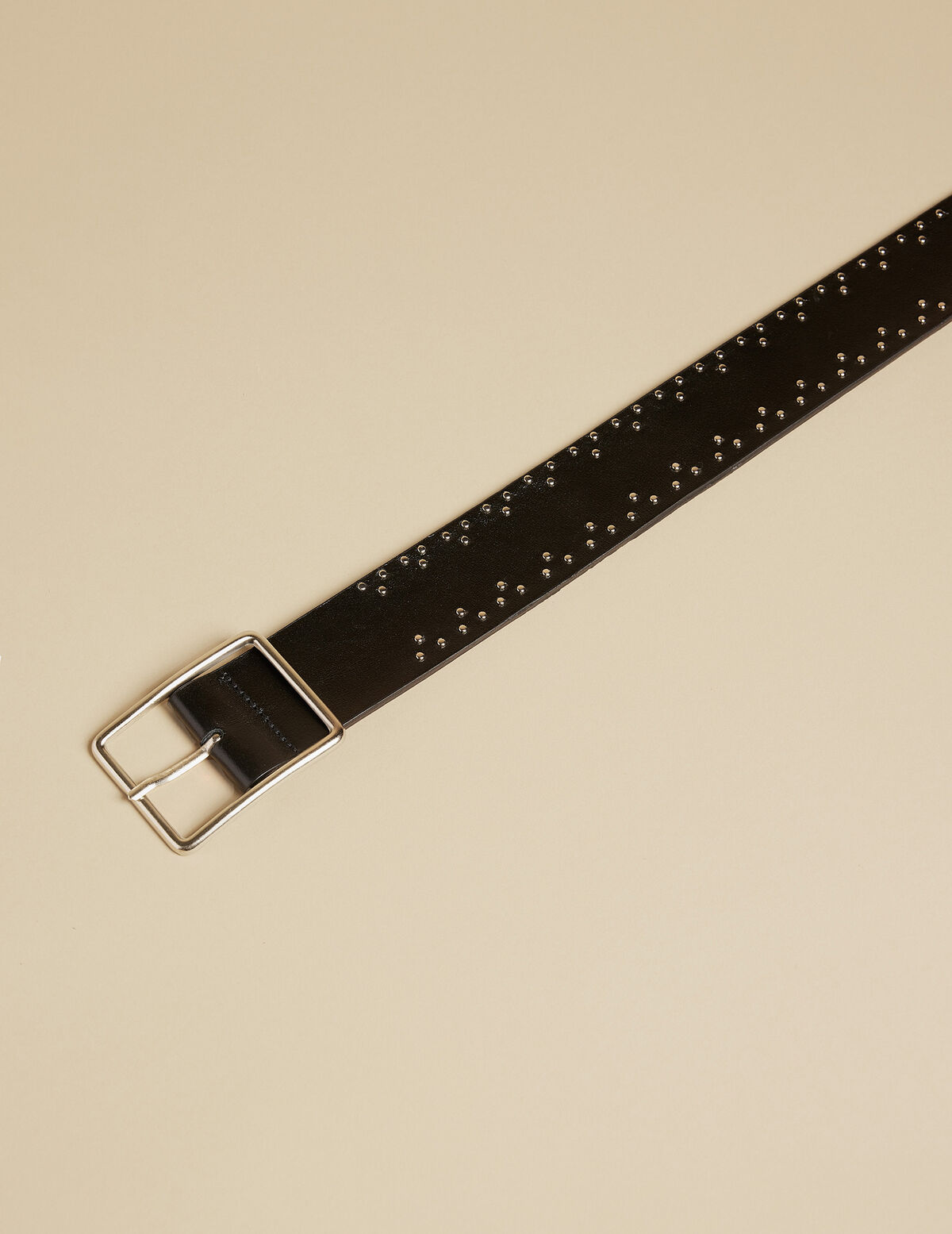 GREEN ZIGZAG SUEDE BELT