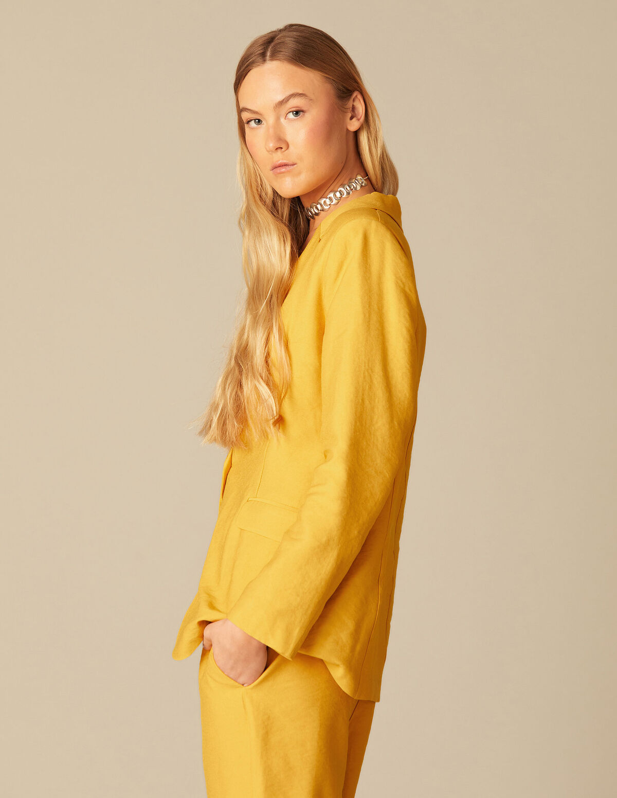 BLAZER JAUNE