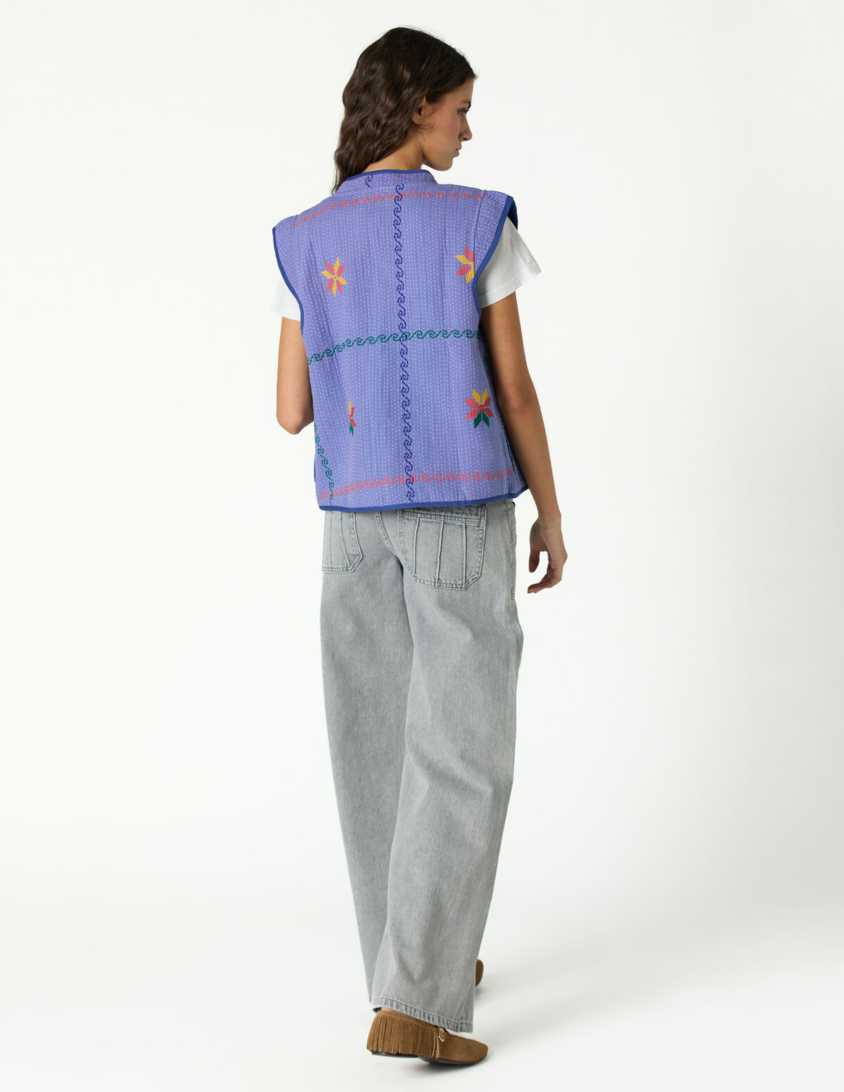 LIGHT GREY POCKET TROUSERS