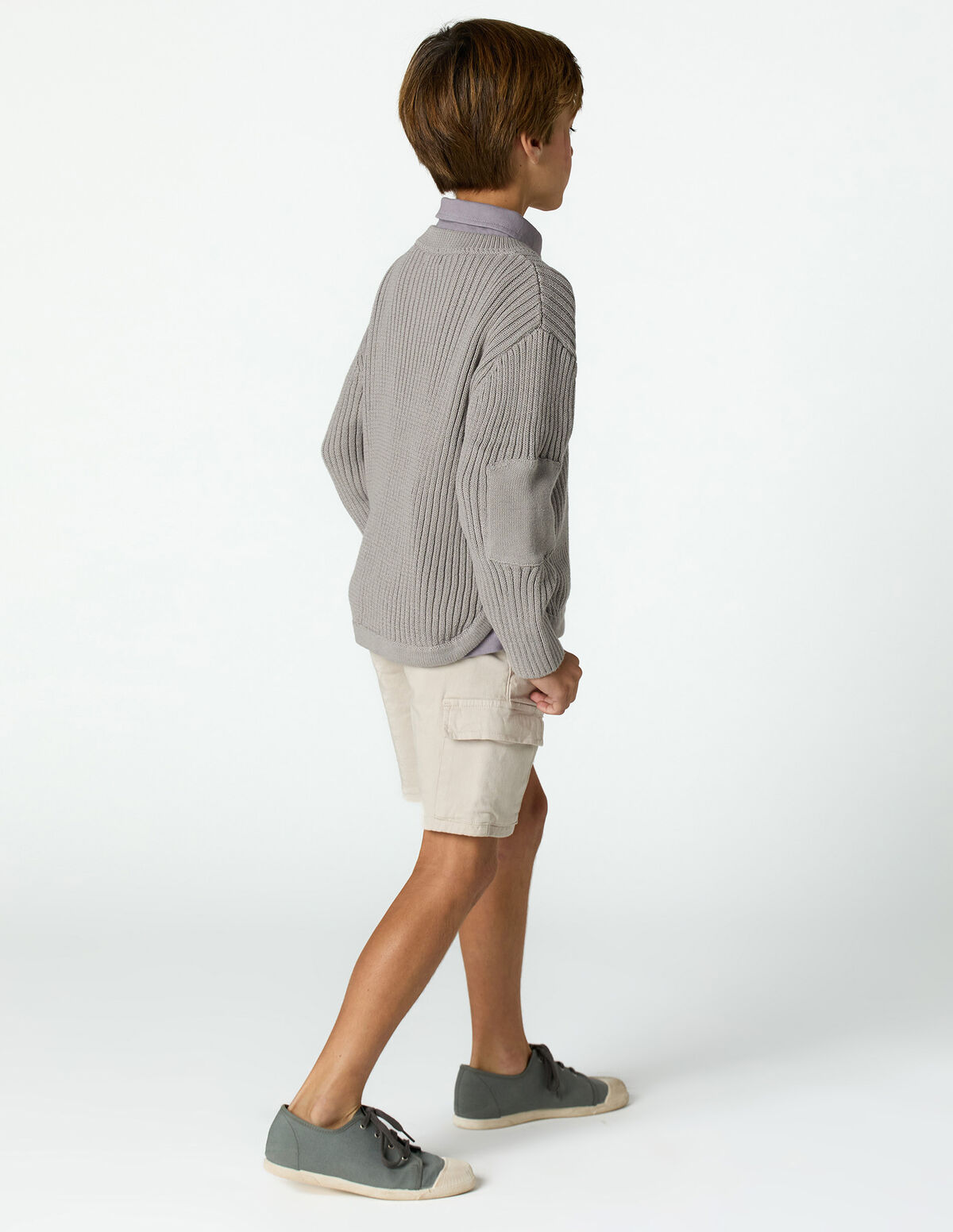 CAMISOLA CANELADA IRON GREY