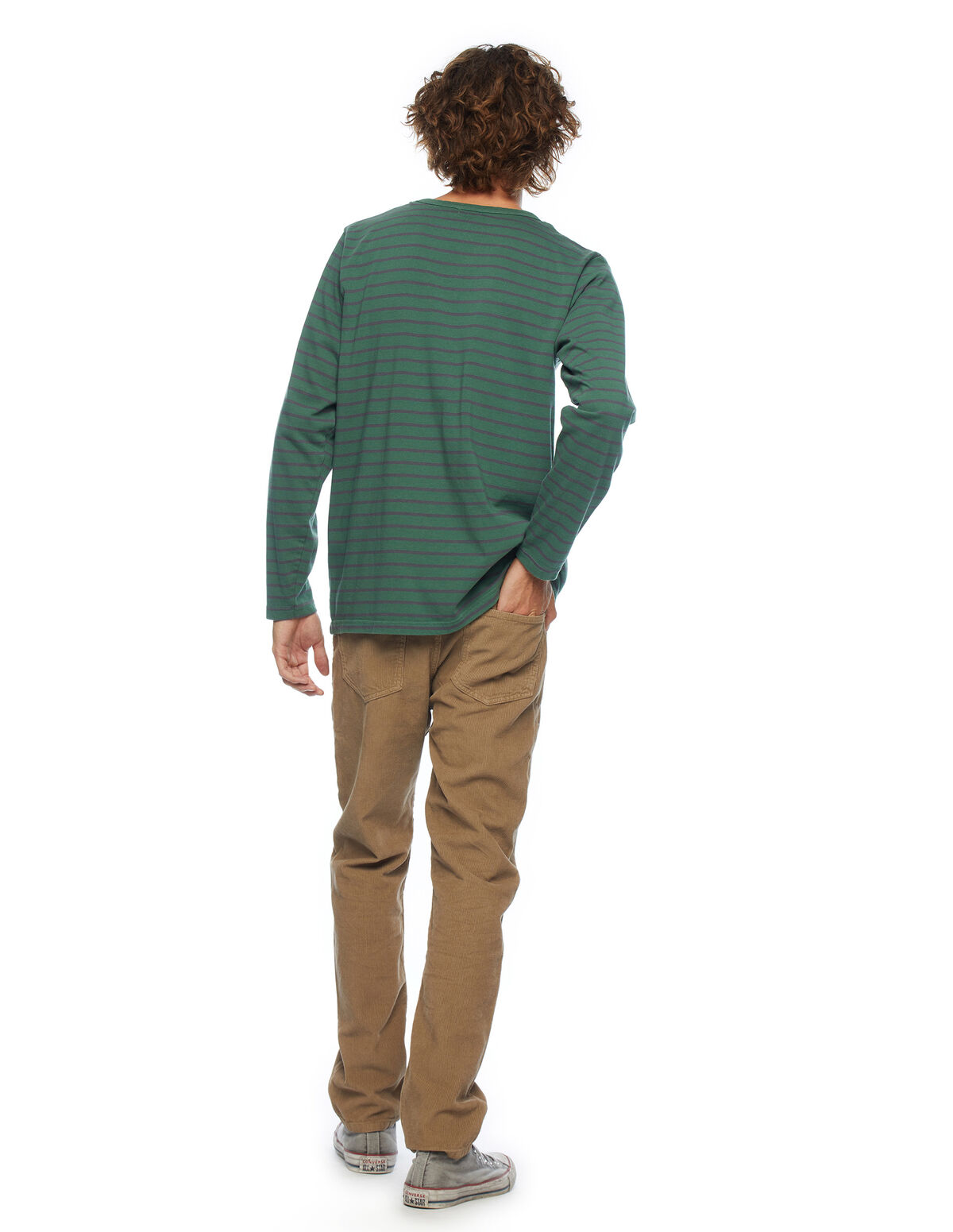 CHEMISE BLEUE RAYURES
