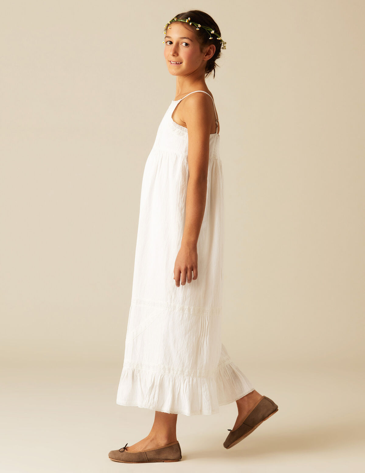 VESTIDO LARGO CORTE ANTRACITA