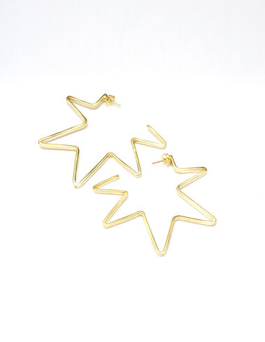 Pendientes dorados constelación - Golden Collection - Nícoli