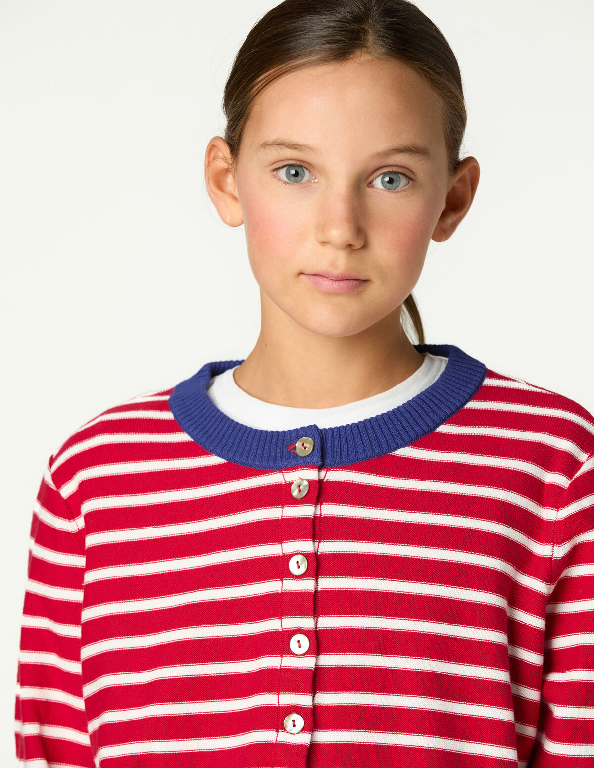 CONTRAST STRIPED JACKET