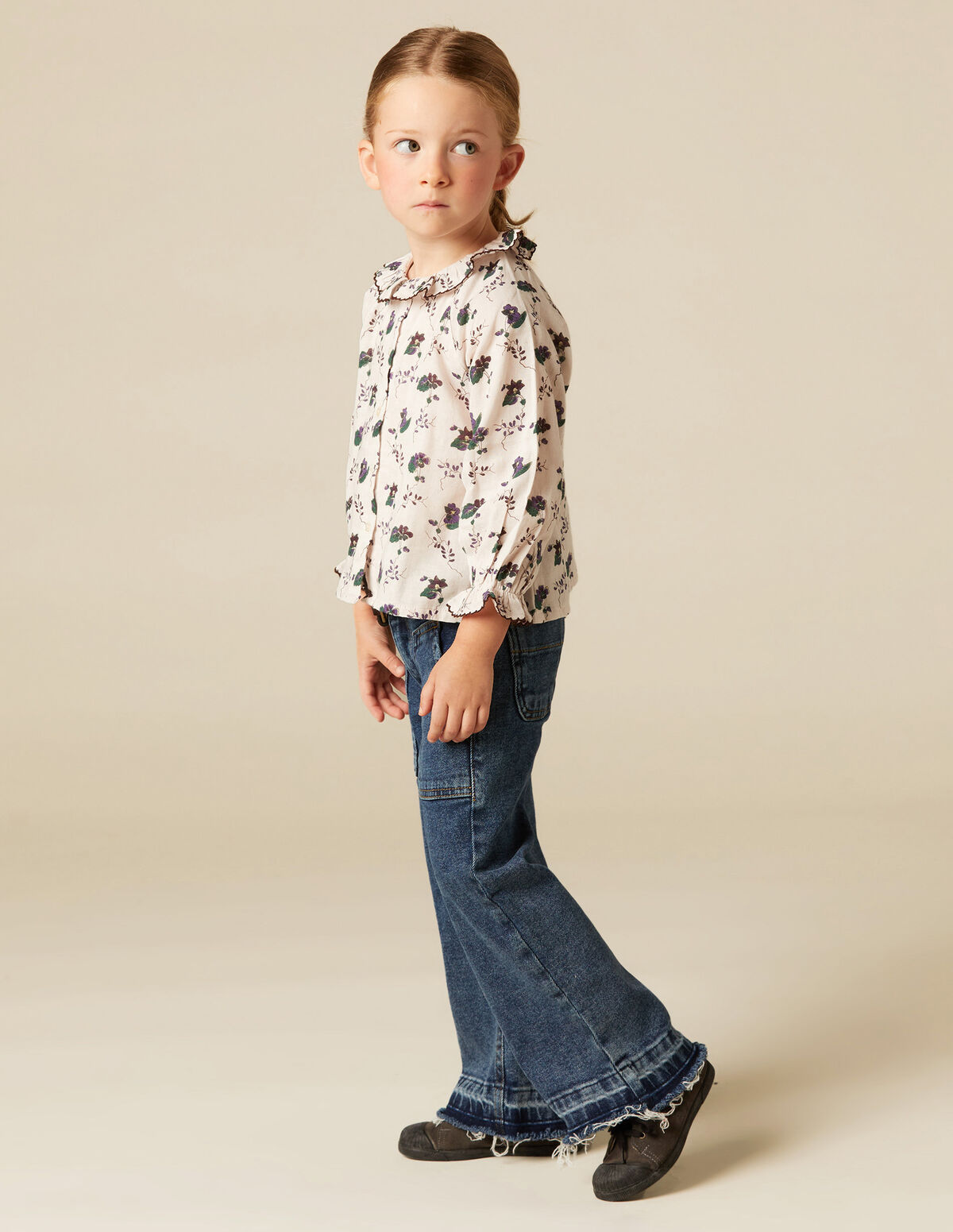 MARBLE PRINT SHIRT