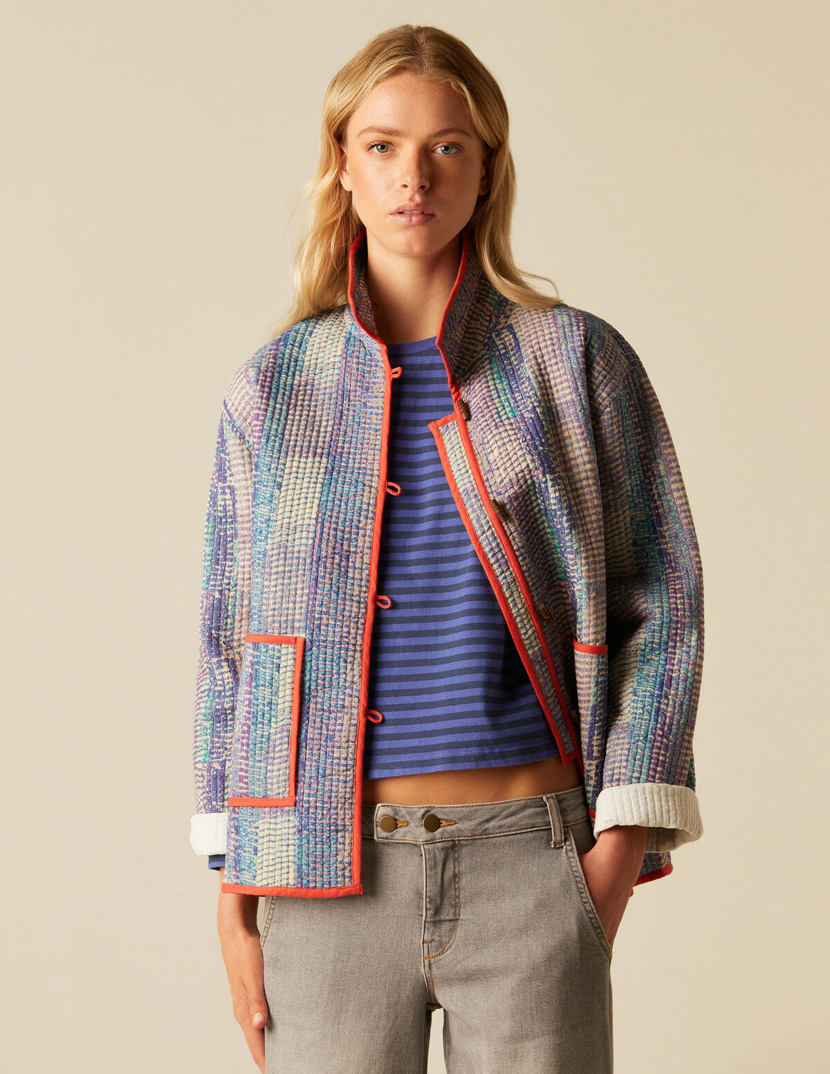 CHAQUETÓN PRINT ANTIGUO