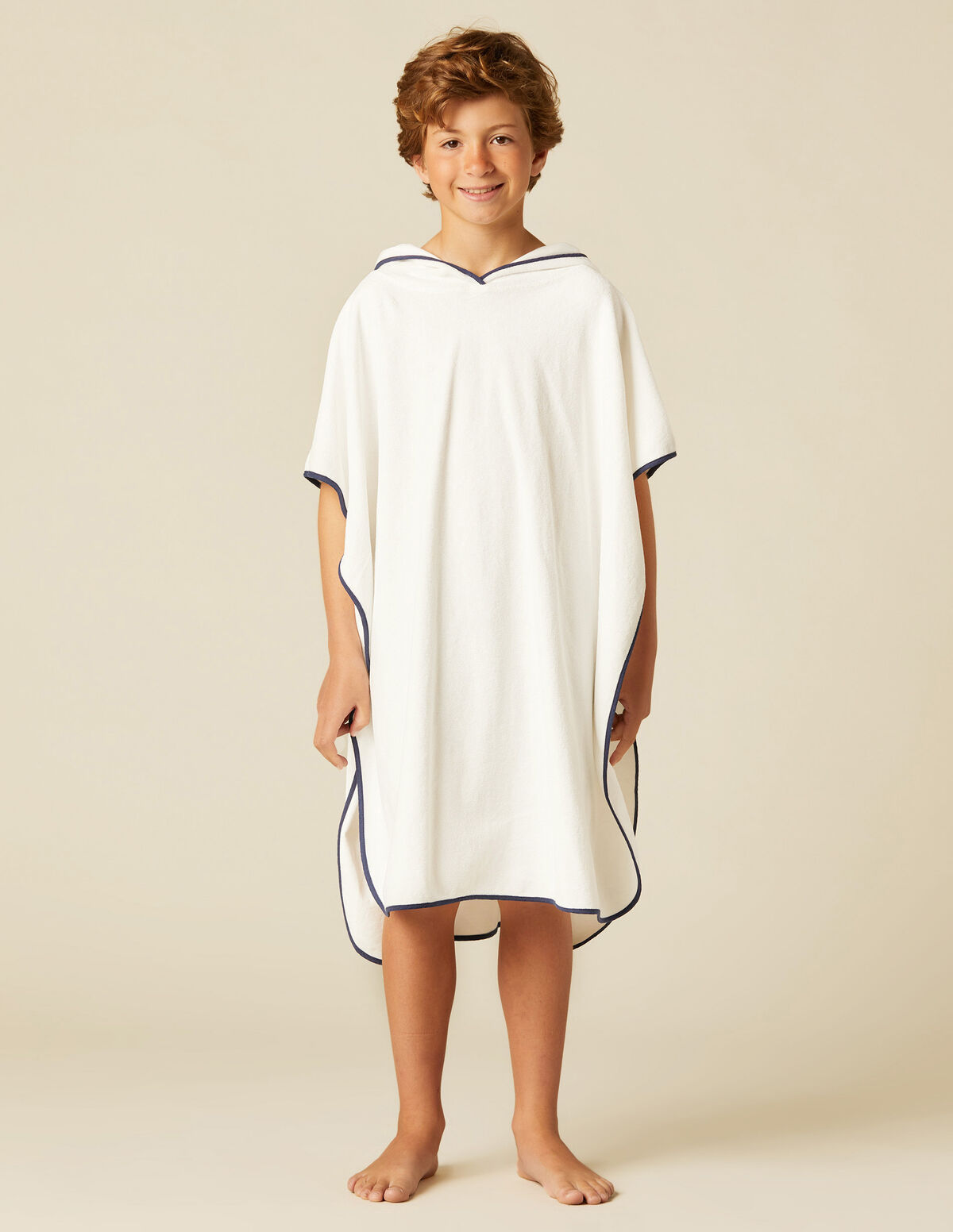 PONCHO SERVIETTE BLEU