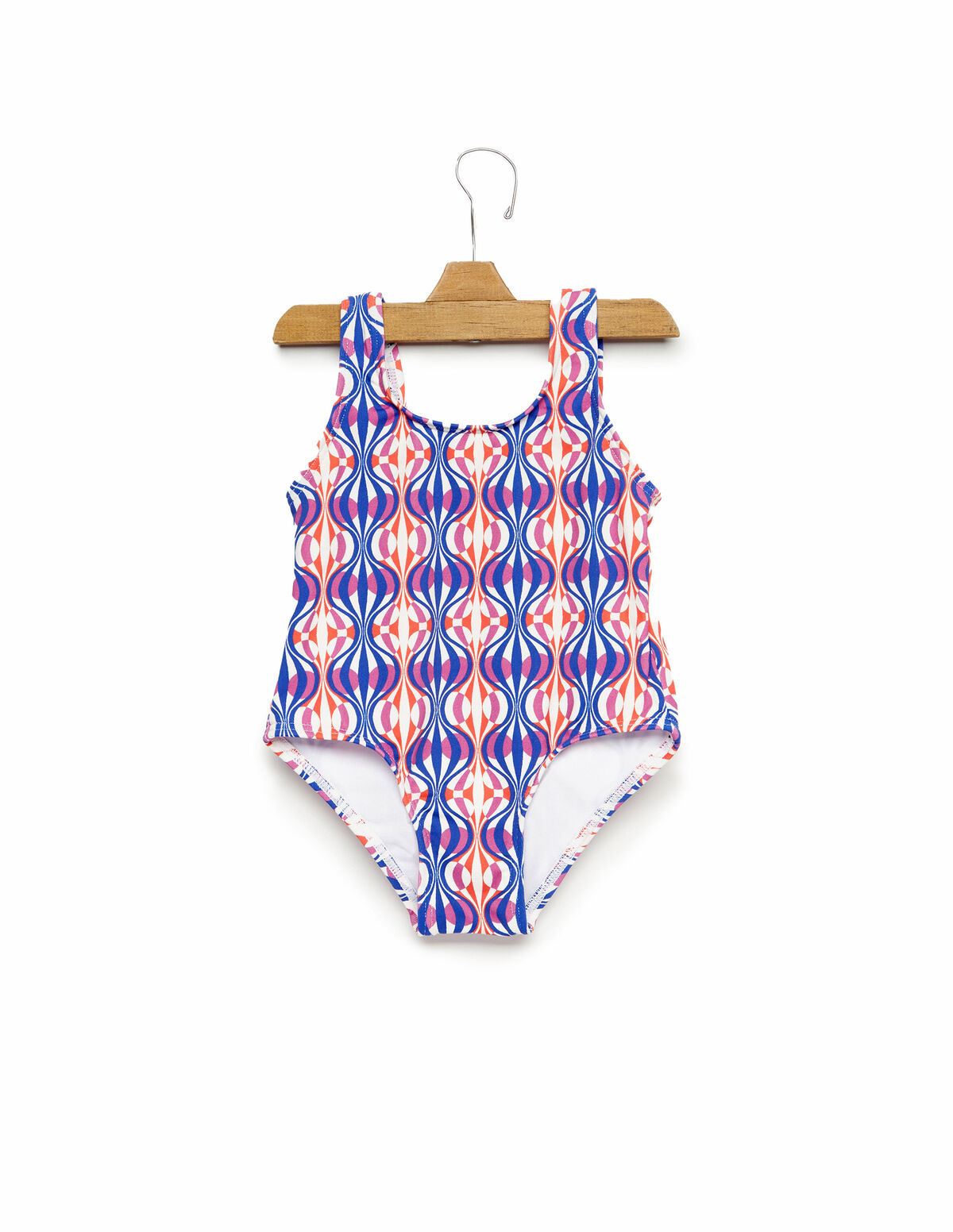 Strawberry geometric print swimsuit - View all - Nícoli