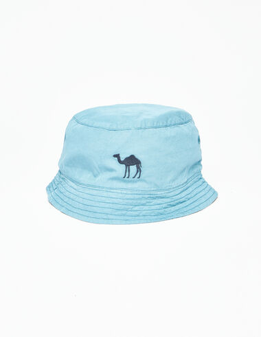 Green camel bucket hat - View all> - Nícoli