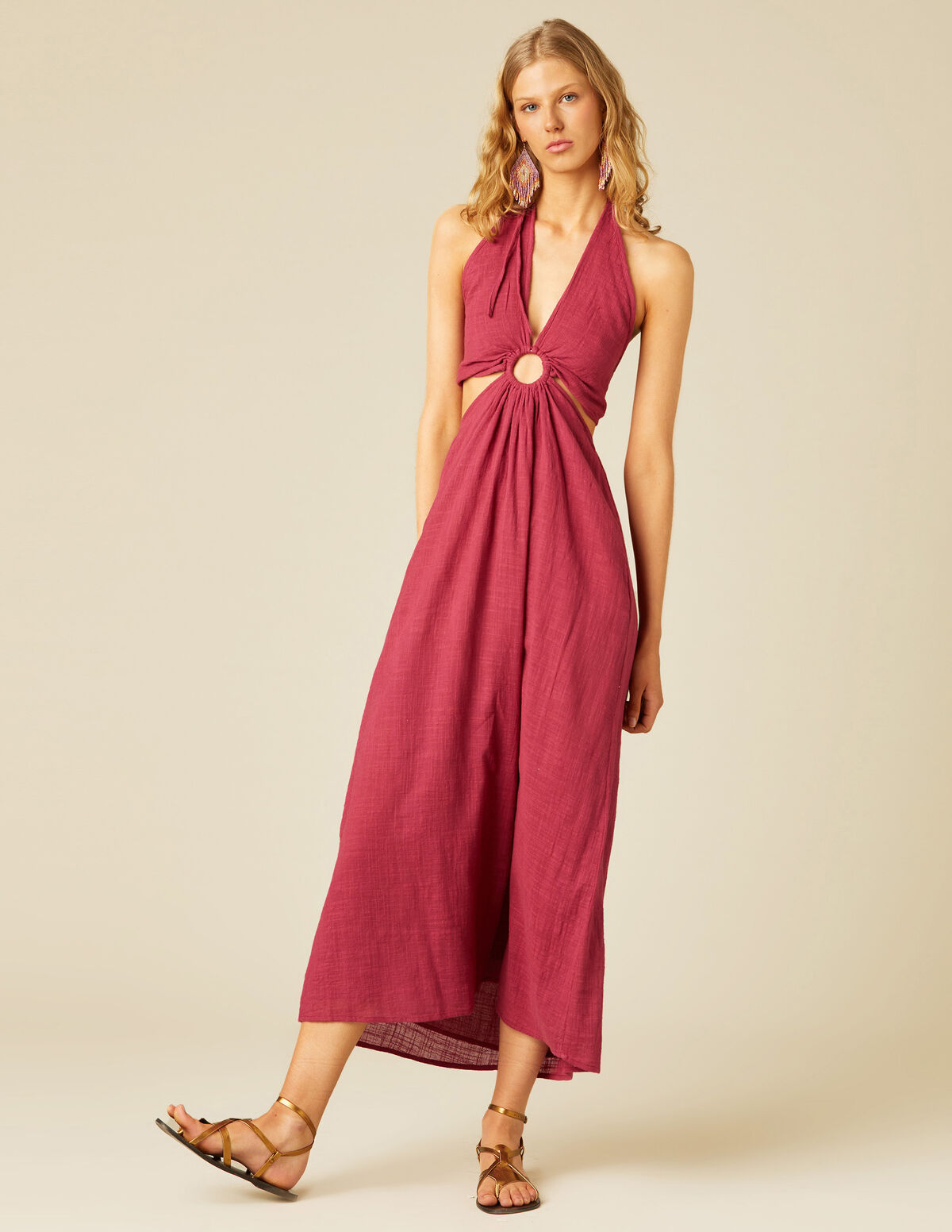 VESTIDO LARGO ABERTURAS MORA