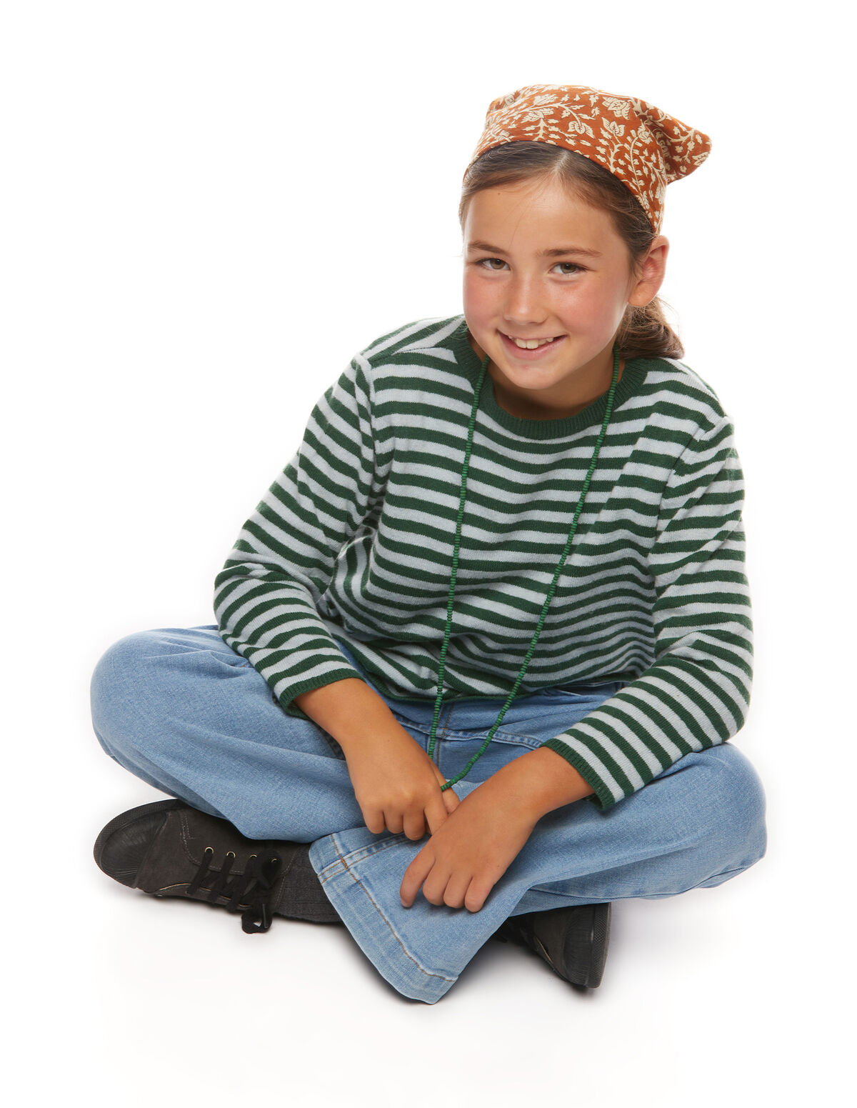 JERSEY RAYAS VERDE / AZUL CLARO