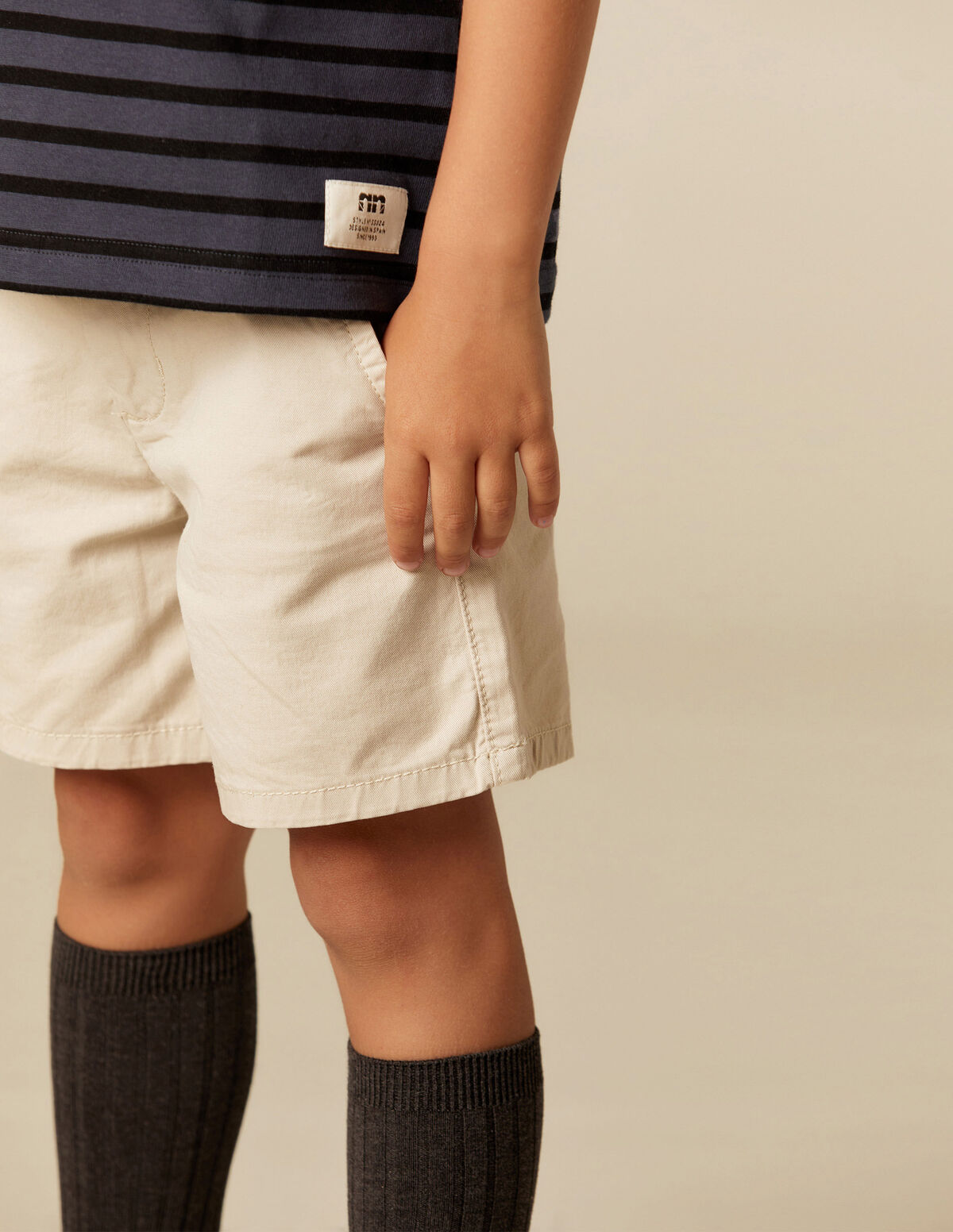 T-SHIRT RISCA GRANDE AZUL