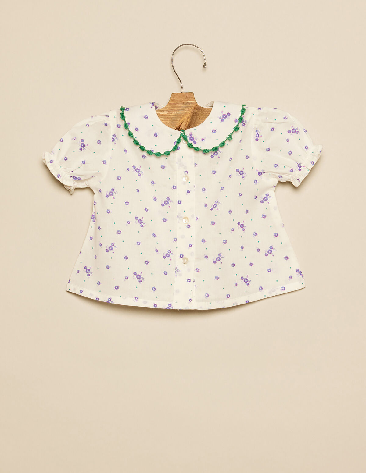 CAMISA FLOR PUNTO MORA