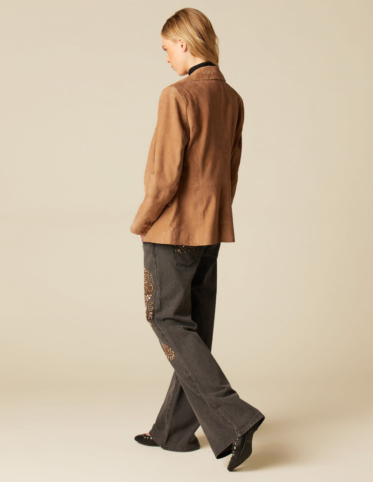 BLAZER ANTE MARRÓN