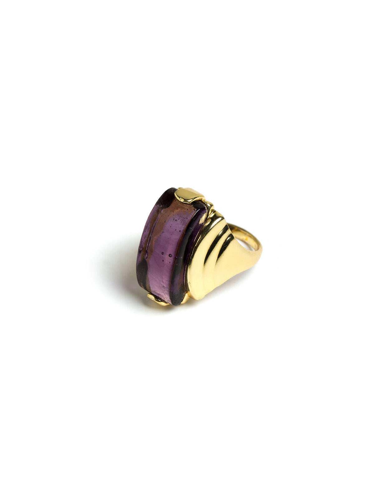 BERRY ART DECO RING