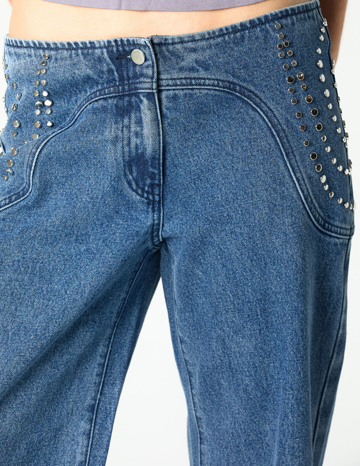 JEANS PAISLEY ANTRACITE 