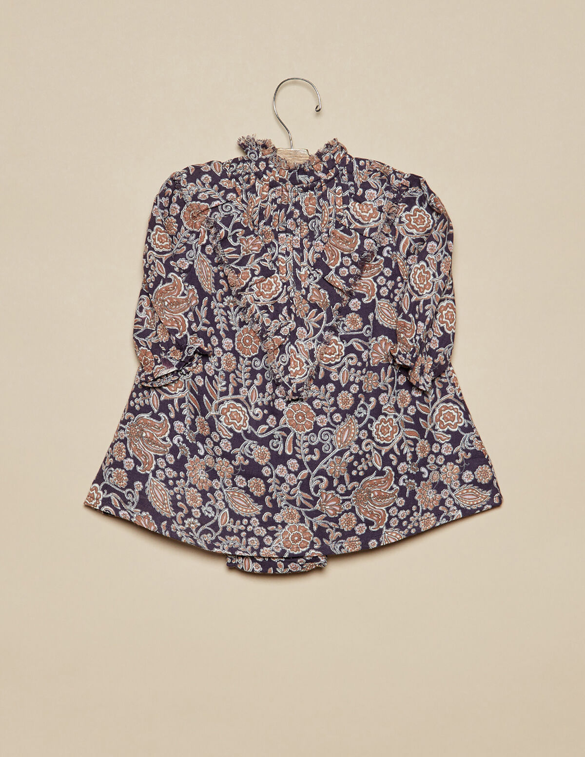 BABY LIGHT BLUE FLOWER  DRESS